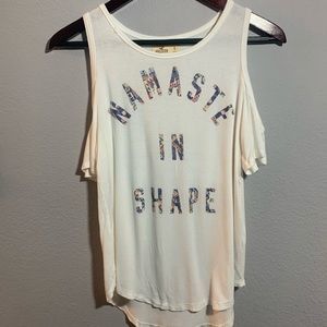 Hollister Open Shoulder Shirt